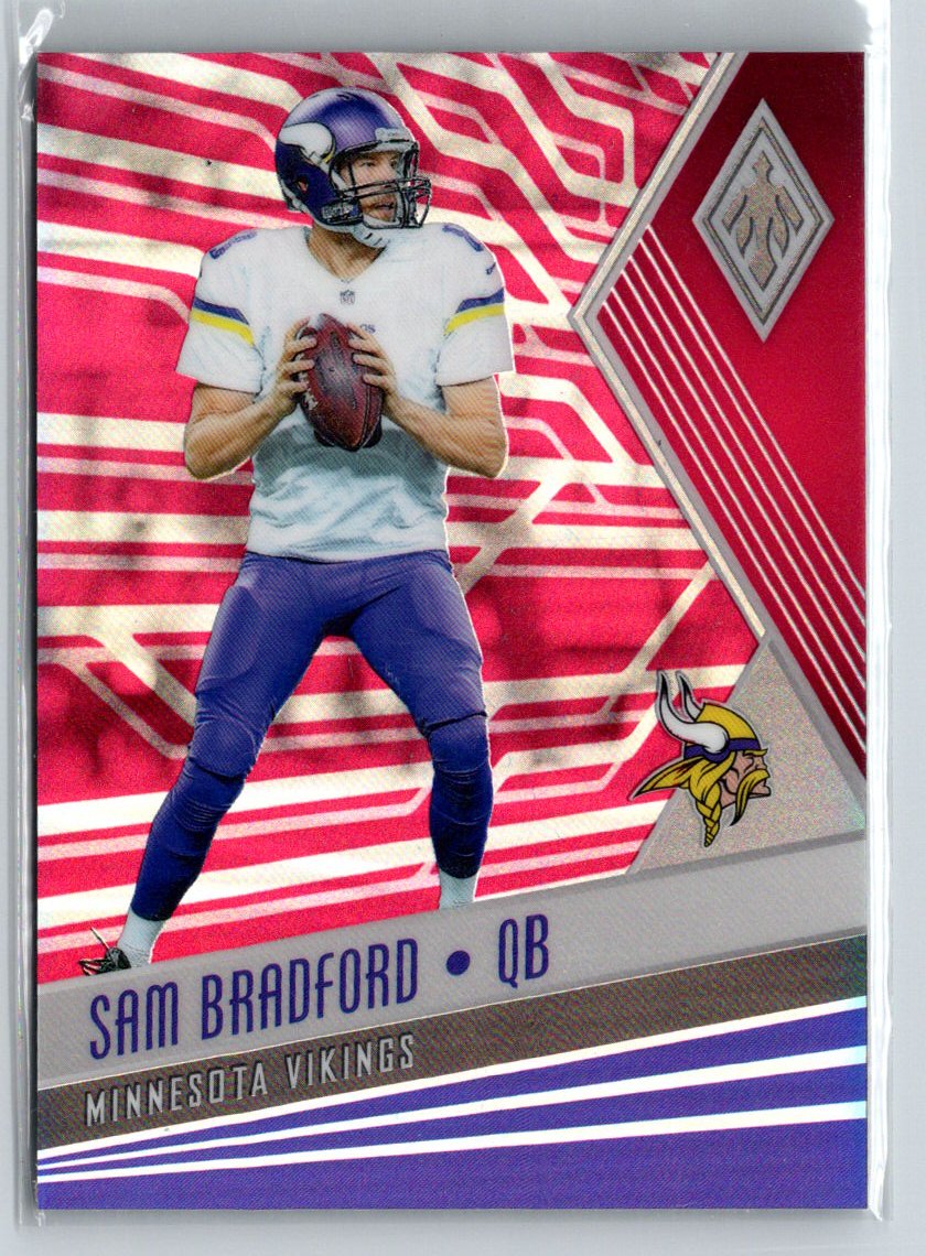 2017 Panini Phoenix #40 Sam Bradford Pink #/199 F6