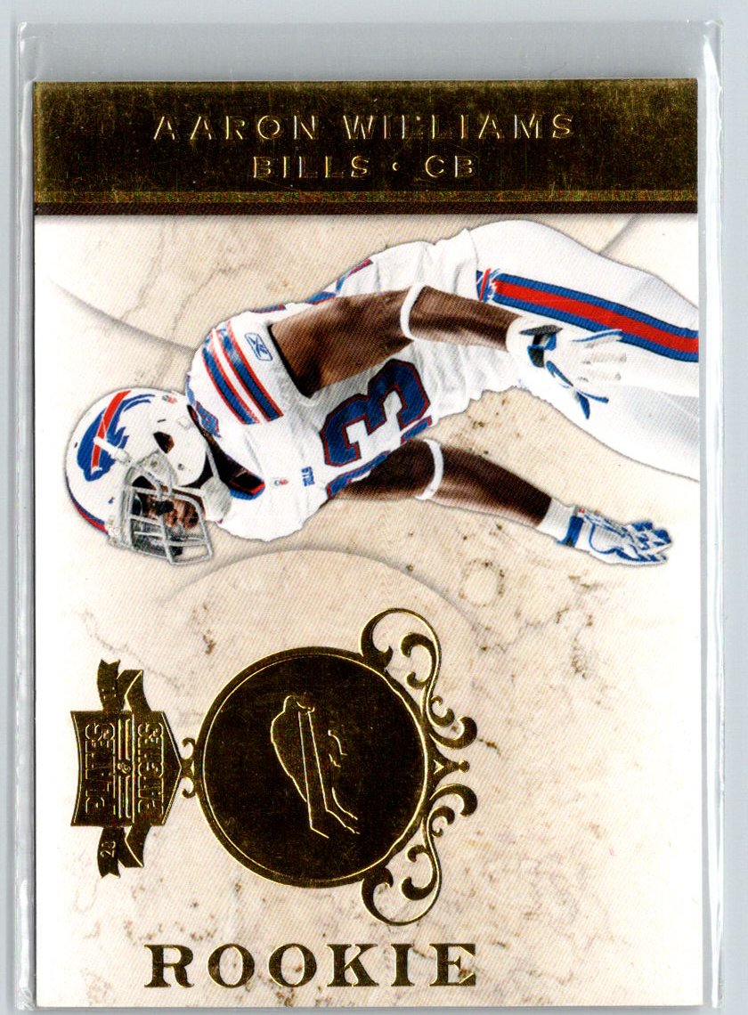 2011 Panini Plates & Patches #102 Aaron Williams Gold #/50 F7