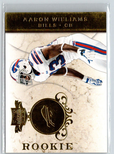 2011 Panini Plates & Patches #102 Aaron Williams Gold #/50 F7