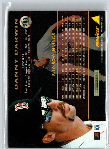 1994 Pinnacle #303 Danny Darwin Artist's Proofs F8