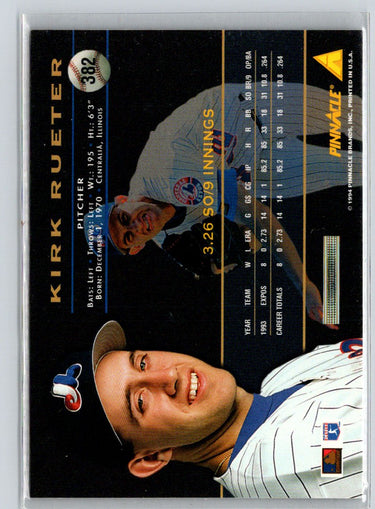 1994 Pinnacle #382 Kirk Rueter Artist's Proofs F8