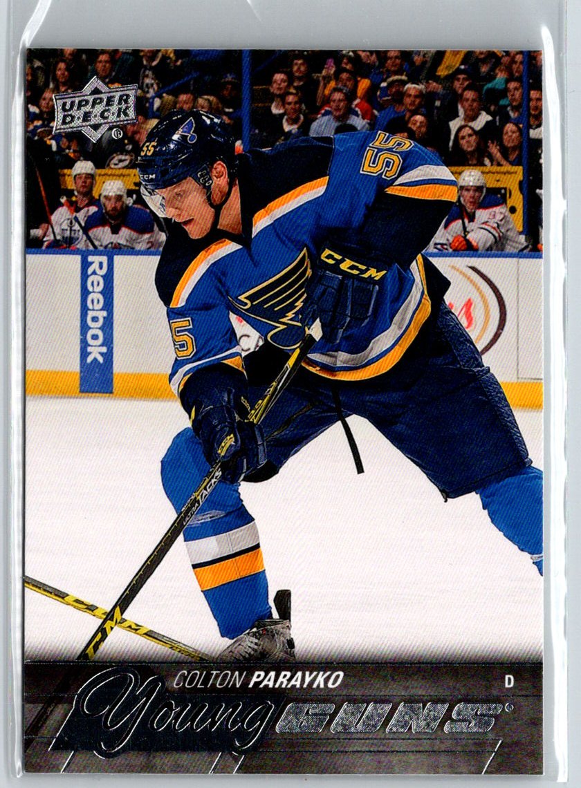 2015-16 Upper Deck #235 Colton Parayko F8