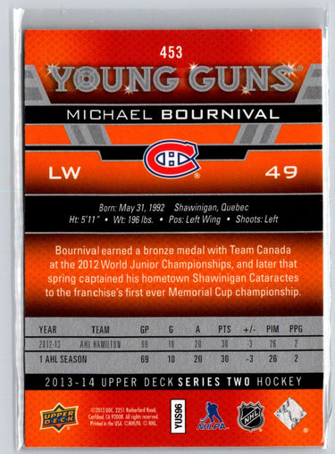 2013-14 Upper Deck #453 Michael Bournival F8