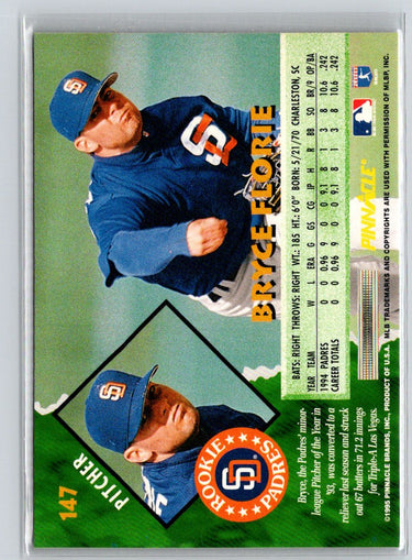 1995 Pinnacle #147 Bryce Florie Artist's Proofs F9