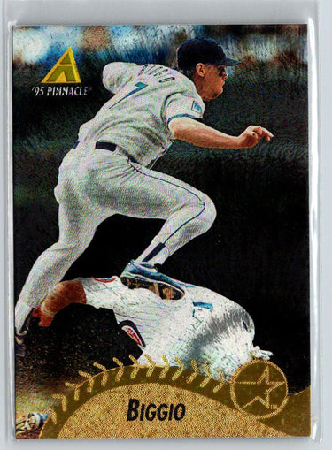 1995 Pinnacle #266 Craig Biggio Museum Collection F9