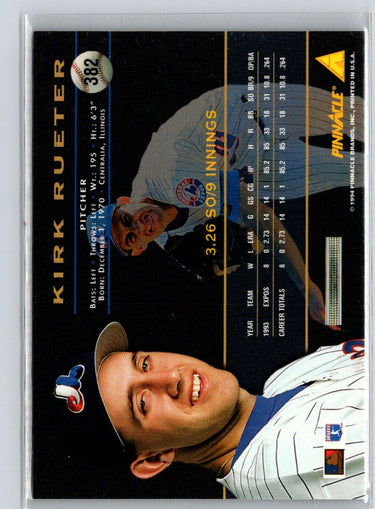 1994 Pinnacle #382 Kirk Rueter Artist's Proofs F9