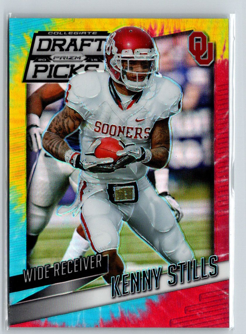 2015 Panini Prizm Collegiate Draft #63 Kenny Stills Prizms Tie Dyed #/49 F10