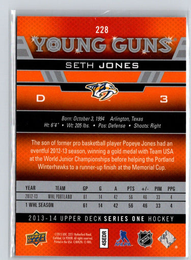2013-14 Upper Deck #228 Seth Jones F10