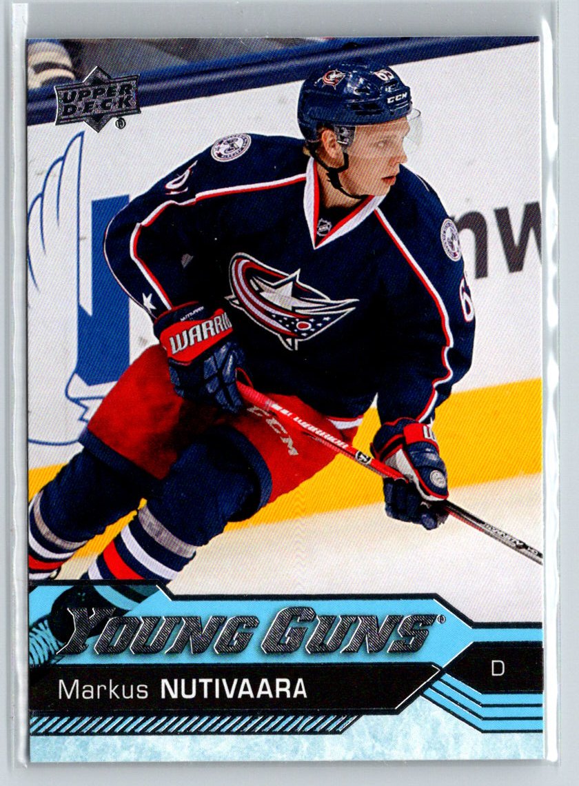 2016-17 Upper Deck #457 Markus Nutivaara F10