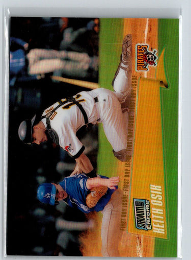 2000 Stadium Club Chrome #96 Keith Osik First Day Issue Refractors #/25 F11