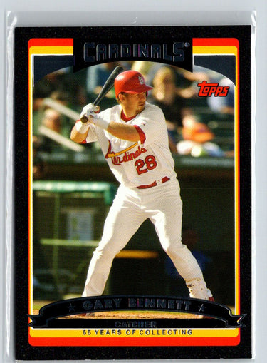 2006 Topps Updates & Highlights #UH102 Gary Bennett Black #/55 F11