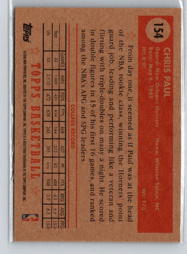 2005-06 Topps 1952 Style #154 Chris Paul F11