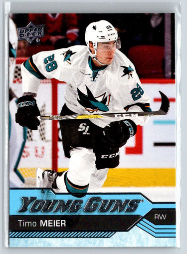2016-17 Upper Deck #479 Timo Meier F12