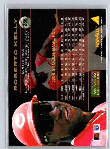 1994 Pinnacle #286 Roberto Kelly Museum Collection F12