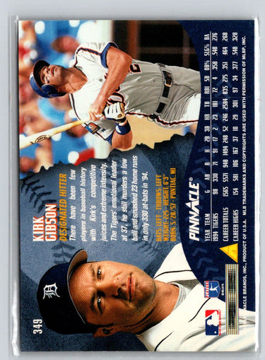 1995 Pinnacle #349 Kirk Gibson Artist's Proofs F12