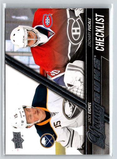 2015-16 Upper Deck #500 Jack Eichel / Zachary Fucale YG, CL F13