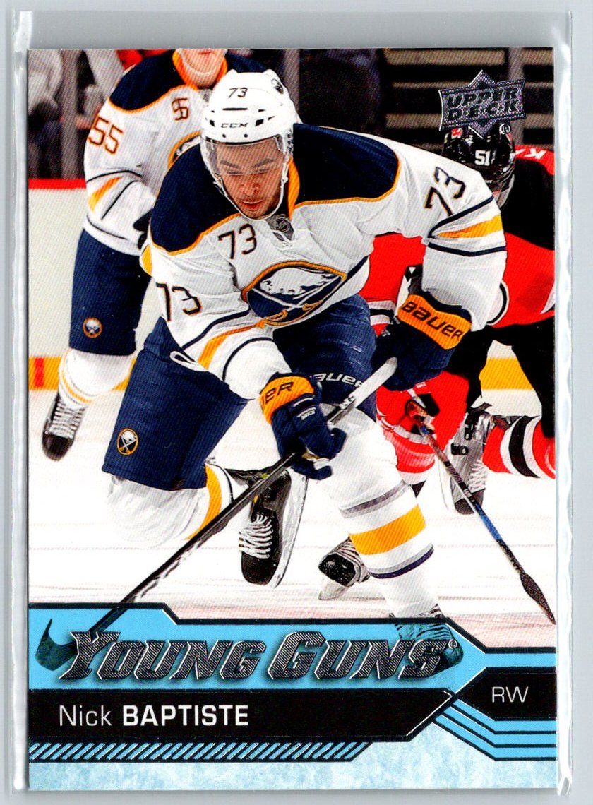 2016-17 Upper Deck #477 Nick Baptiste F13
