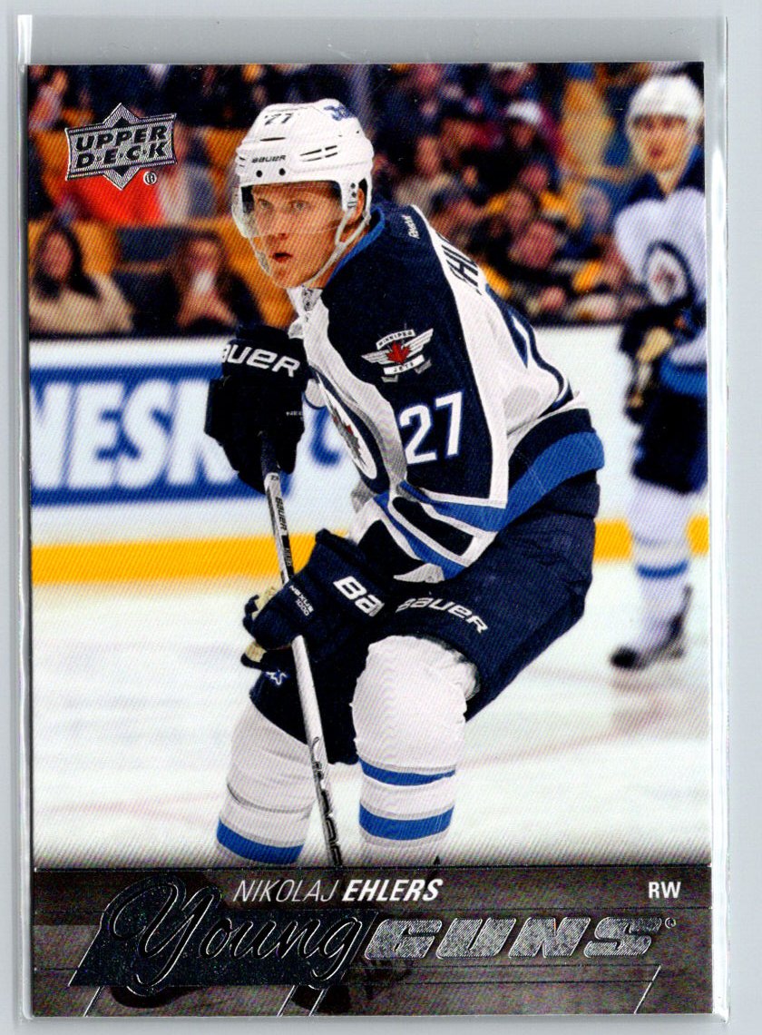 2015-16 Upper Deck Winnipeg Jets SGA #JET-6 Nikolaj Ehlers F13
