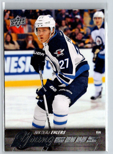 2015-16 Upper Deck Winnipeg Jets SGA #JET-6 Nikolaj Ehlers F13