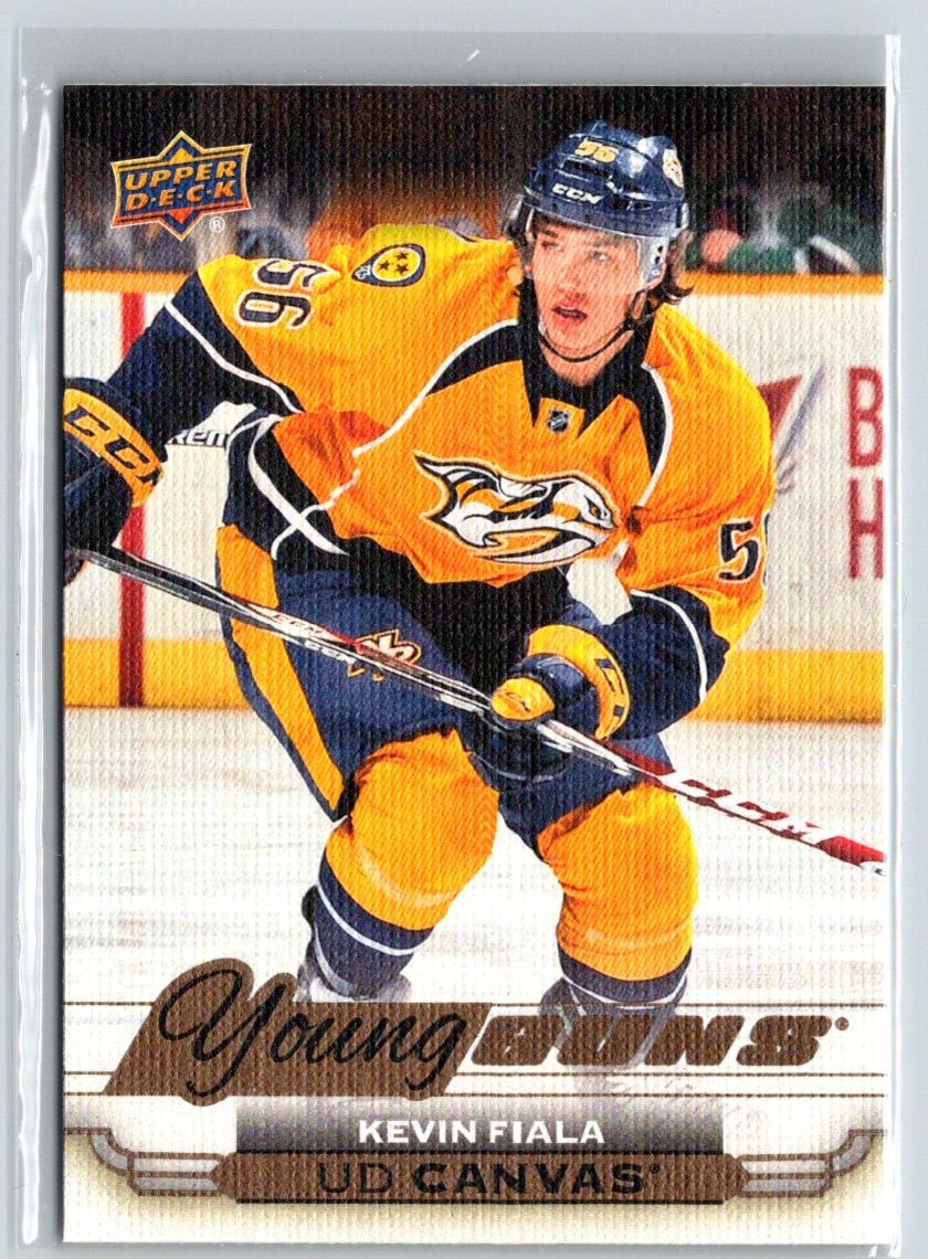2015-16 Upper Deck #C97 Kevin Fiala UD Canvas F13