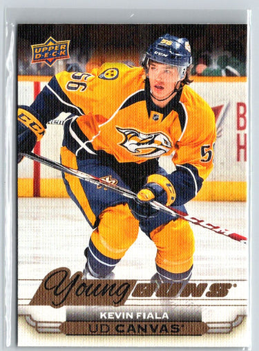 2015-16 Upper Deck #C97 Kevin Fiala UD Canvas F13