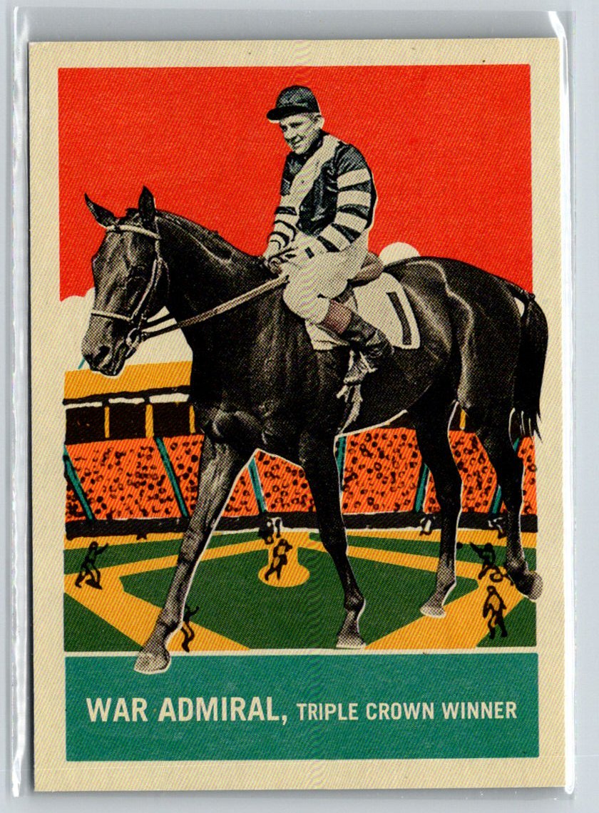 2013 Panini Golden Age #29 War Admiral Delong Gum F14