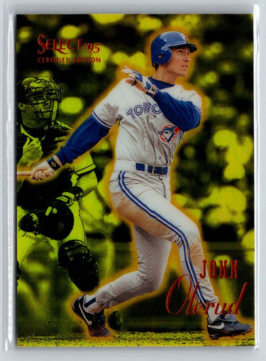 1995 Select Certified #7 John Olerud Mirror Gold F14