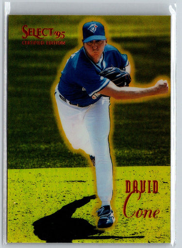 1995 Select Certified #16 David Cone Mirror Gold F14
