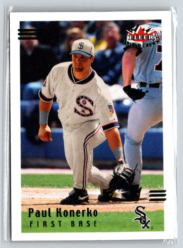 2002 Fleer Triple Crown #122 Paul Konerko Batting Average Parallel #/282 F15