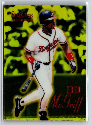 1995 Select Certified #62 Fred McGriff Mirror Gold F15