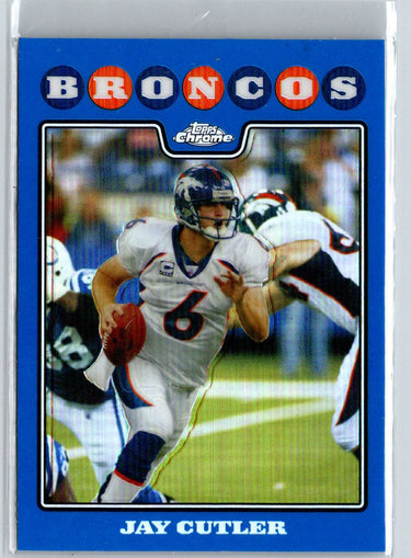 2008 Topps Chrome #TC7 Jay Cutler Blue Refractors F16