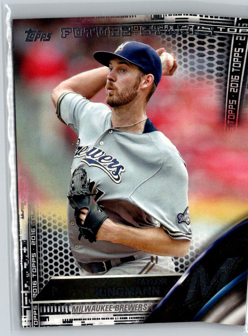 2016 Topps #205 Taylor Jungmann Black #/65 F16