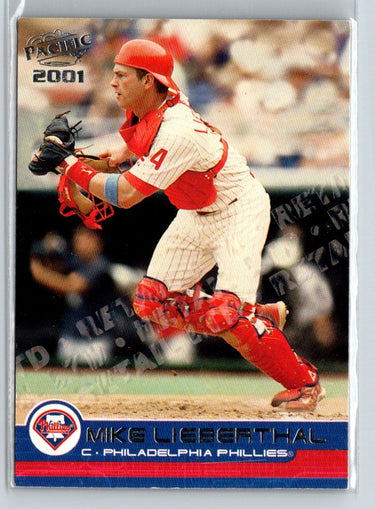 2001 Pacific #320 Mike Lieberthal Retail LTD #/85 F16