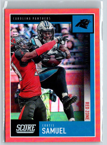 2020 Score #258 Curtis Samuel Red Zone #/20 F17