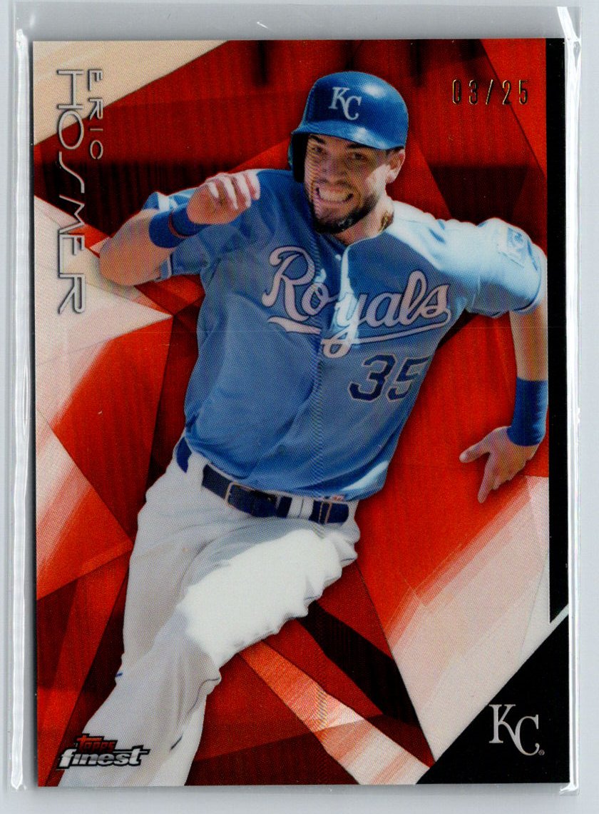 2015 Finest #15 Eric Hosmer Orange Refractor #/25 F17