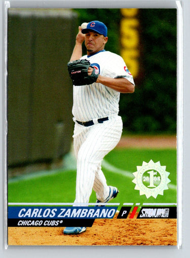 2008 Stadium Club #90 Carlos Zambrano First Day Issue Retail F19