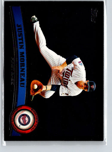 2011 Topps #293 Justin Morneau Black Border F20