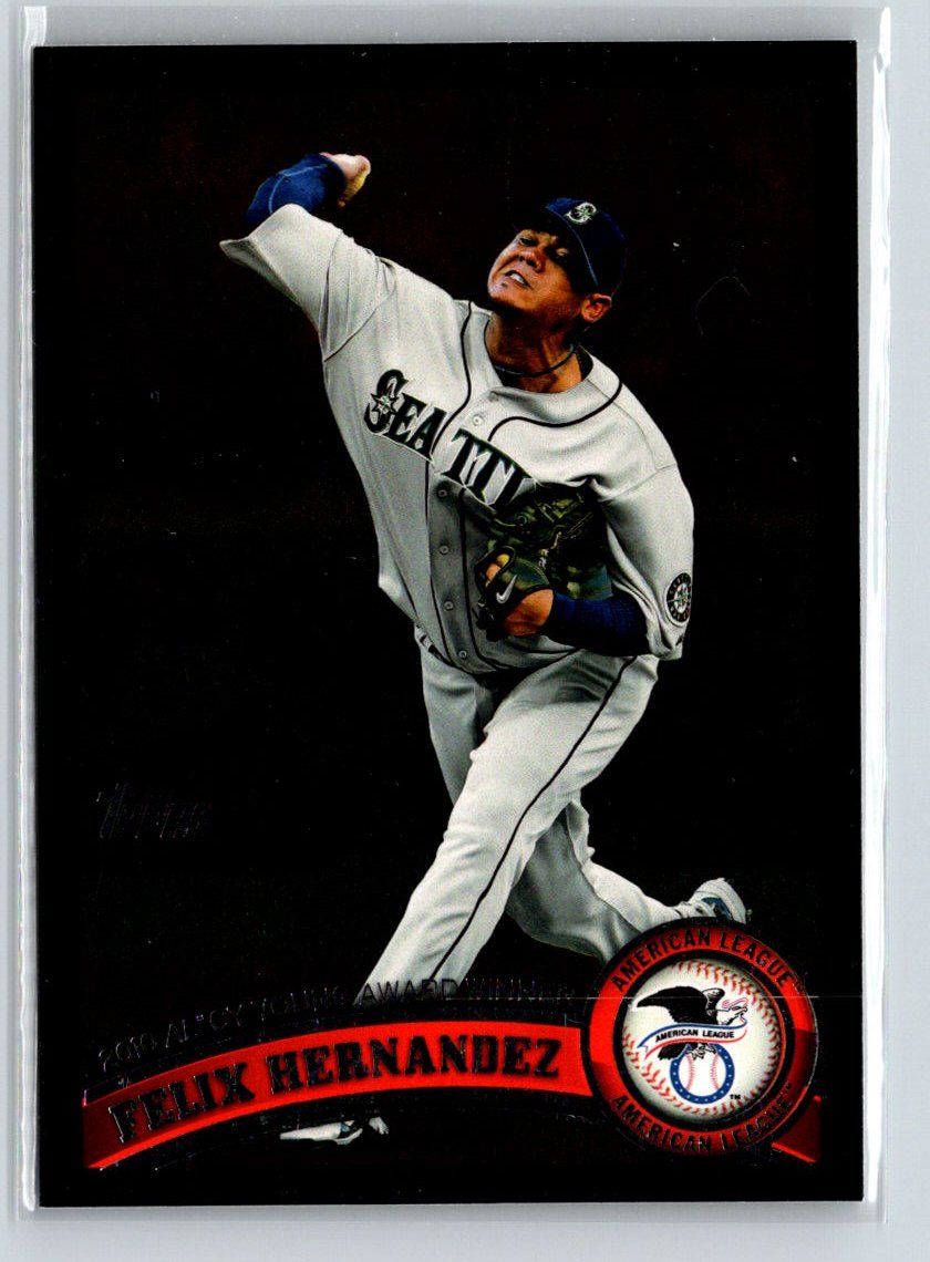 2011 Topps #168 Felix Hernandez Black Border F20