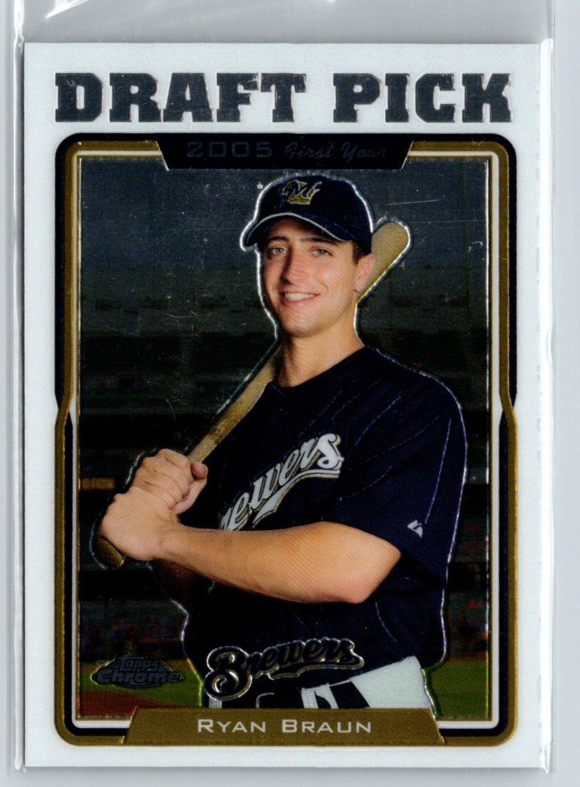 2005 Topps Chrome Updates & Highlights #UH198 Ryan Braun F20