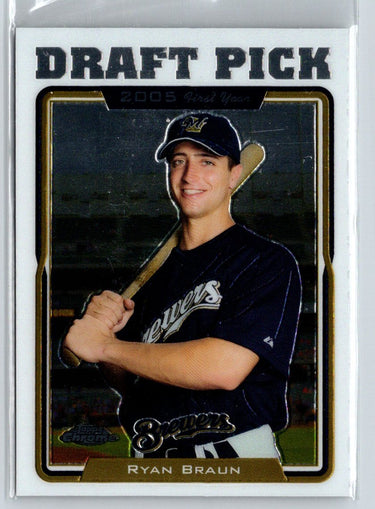 2005 Topps Chrome Updates & Highlights #UH198 Ryan Braun F20