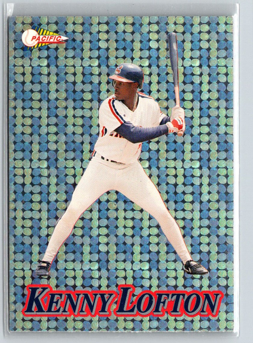 1994 Pacific #17 Kenny Lofton Silver Prisms Circular F20