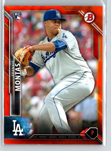 2016 Bowman #142 Frankie Montas Orange #/25 F21