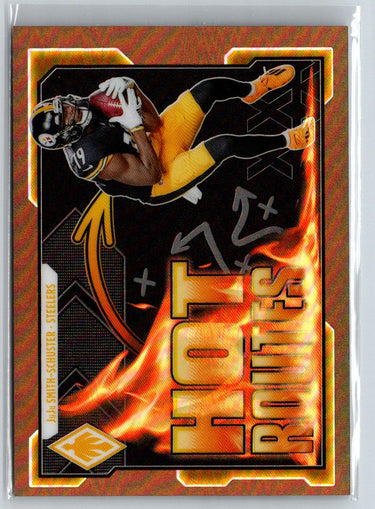 2021 Panini Phoenix #HR-9 JuJu Smith-Schuster Hot Routes Bronze #/50 F21