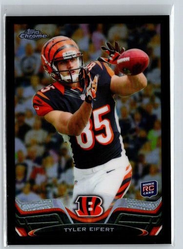 2013 Topps Chrome #30 Tyler Eifert Black Refractors #/299 F21