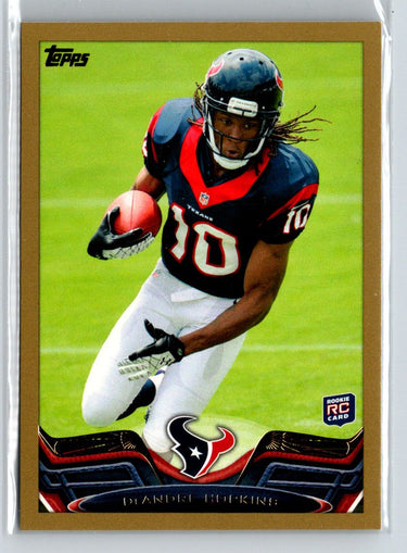 2013 Topps #155 DeAndre Hopkins Gold #/2013 F21