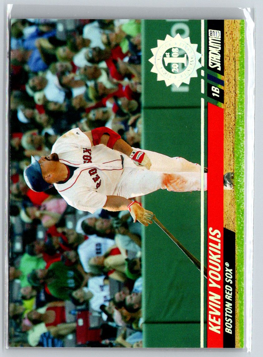 2008 Stadium Club #63 Kevin Youkilis First Day Issue Retail F21