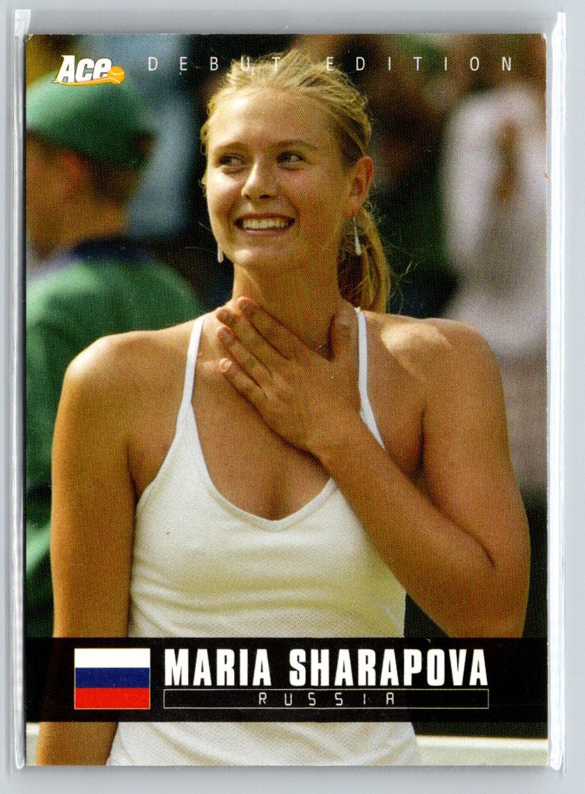 2005 Ace Authentic Debut Edition #01 Maria Sharapova F23