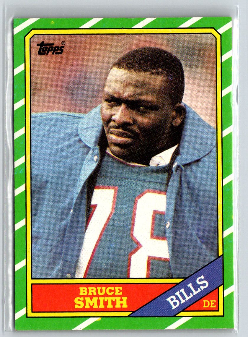 1986 Topps #389 Bruce Smith F23