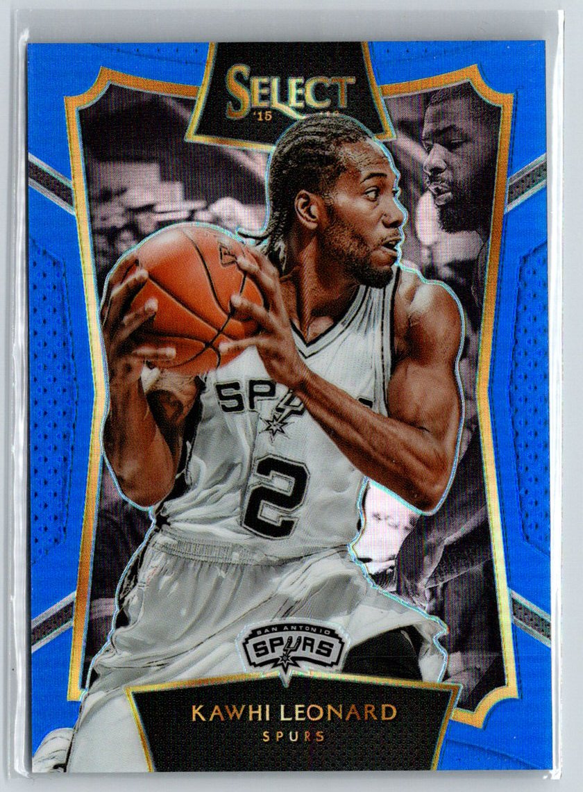 2015-16 Panini Select #26 Kawhi Leonard Concourse Blue Prizms #/249 F24