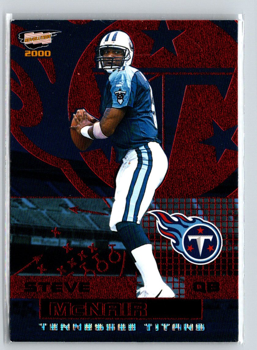 2000 Pacific Revolution #98 Steve McNair Red #/99 F24